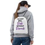 You Can’t Spell Dick Without Derrik Drawstring Bag - Image 2