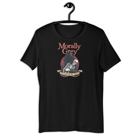 Morally Grey Unisex T-shirt - Image 4