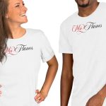 Red and Black Mo Flames Unisex T-shirt