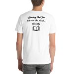 Red and Black Mo Flames Unisex T-shirt - Image 3