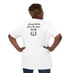 Red and Black Mo Flames Unisex T-shirt - Image 4