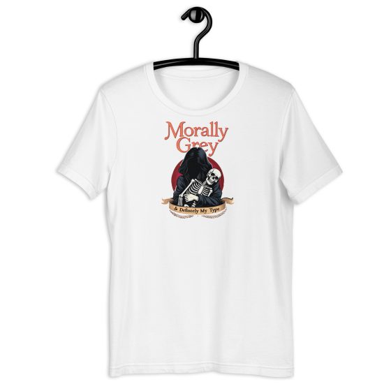 Morally Grey Unisex T-shirt - Image 6