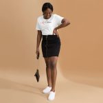Red and Black Mo Flames Unisex T-shirt - Image 2