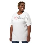 Red and Black Mo Flames Unisex T-shirt - Image 5