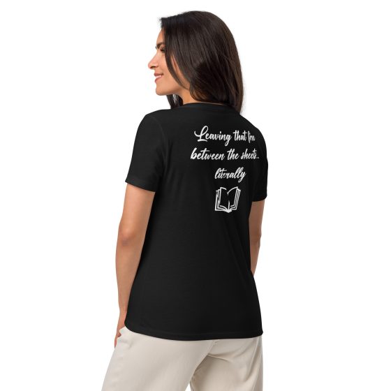 Gold and Red Mo Flames Black V-Neck Shirt - Image 2